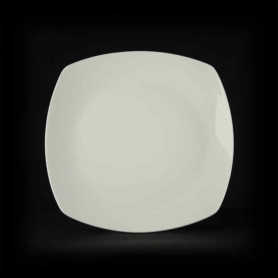 Тарелка квадратная «Chan Wave» 230 мм [ivory LQ-QD0128С]