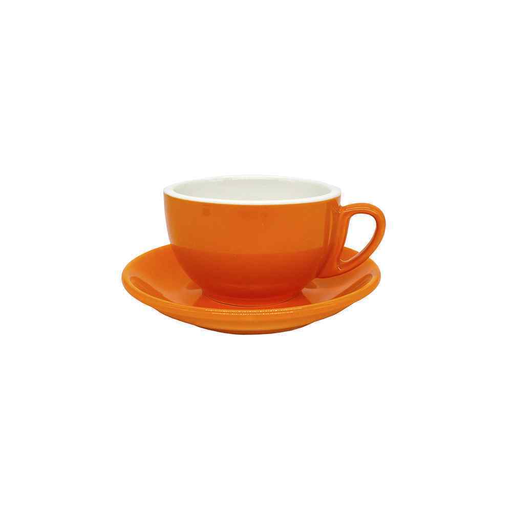 Чайная пара Barista (Бариста) 270 мл, оранжевый цвет, P.L. Proff Cuisine (кор= 36 шт)