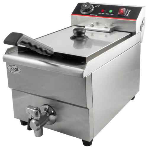 Фритюрница 10л ROAL SZ-101V с краном