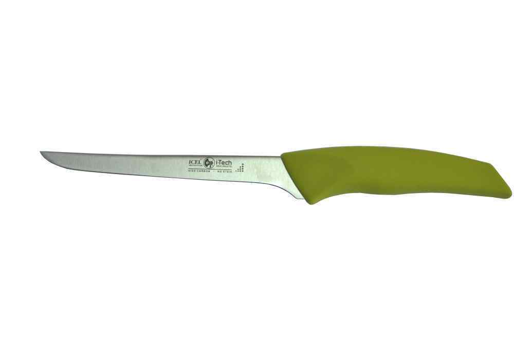 Нож филейный 160/280 мм. салатовый I-TECH Icel /1/12/