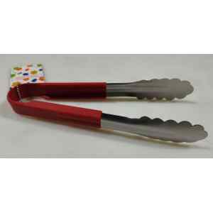 Щипцы универсальные L 23см ЛИСТ нерж.сталь ручка пластик красный Cutlery-Pro SG-FTC-230-RD-CP-NN