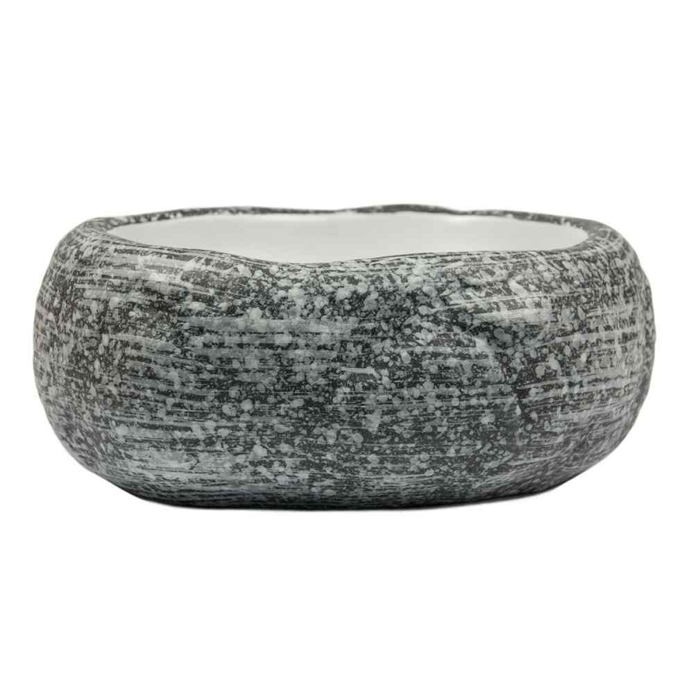 Блюдо,салатник,фарфор 600мл d22,5*18,5cм,h9,5cм,серия "Taiga" P.L