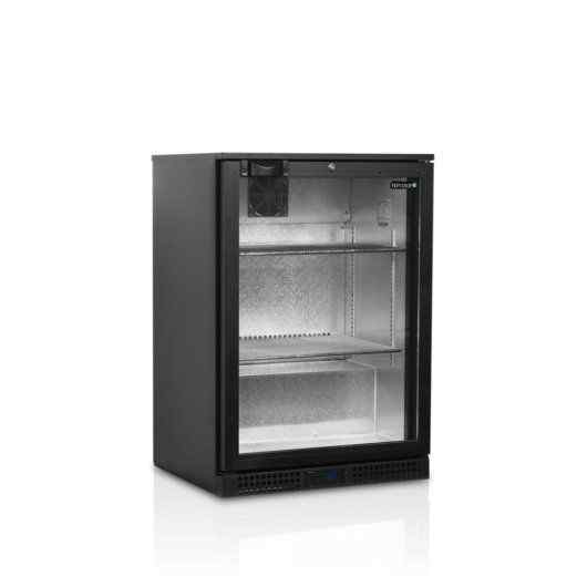 ШКАФ ХОЛОДИЛЬНЫЙ СО СТЕКЛОМ TEFCOLD BA16H БАРНЫЙ ЧЕРНЫЙ