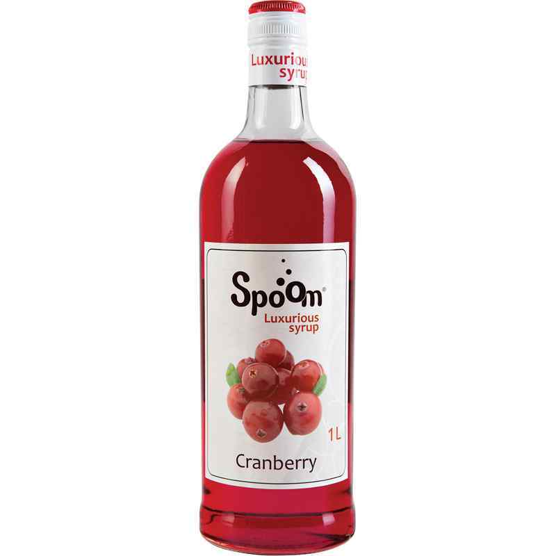 Сироп Spoom 1 л «Клюква»