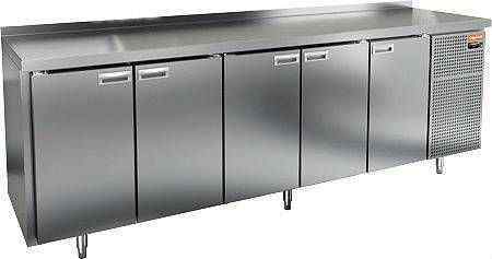 СТОЛ С ХОЛОДИЛЬНЫМ ШКАФОМ СО СТЕКЛ. ДВЕР. HICOLD GNG 11111 BR3 HT (R290)