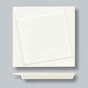Тарелка квадратная со смещенным дном 20,8*20,8 см, P.L. Proff Cuisine