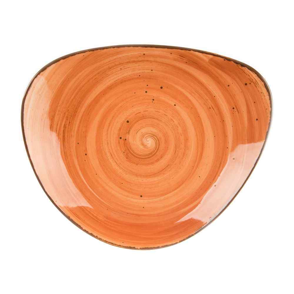 Тарелка Fusion Brown Shore 26,5*22 см, P.L. Proff Cuisine
