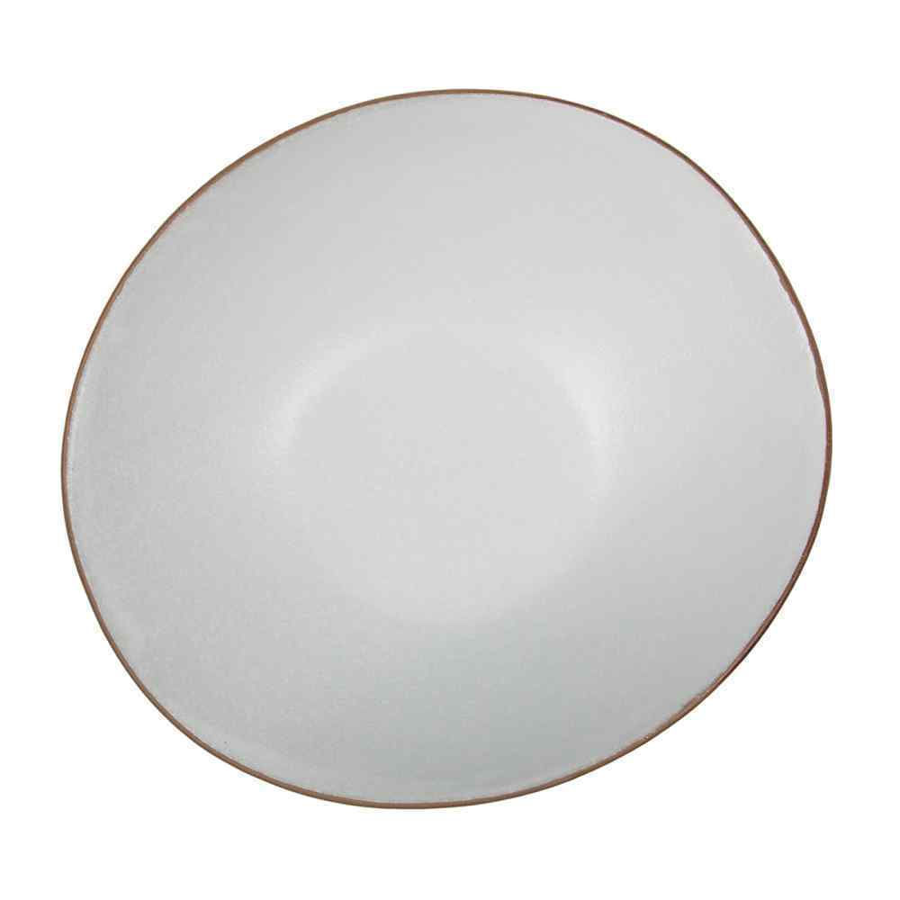 Блюдо,салатник,фарфор 600мл, 21.5*9.5cм, h 6,5cм,серия "Taiga" P.L