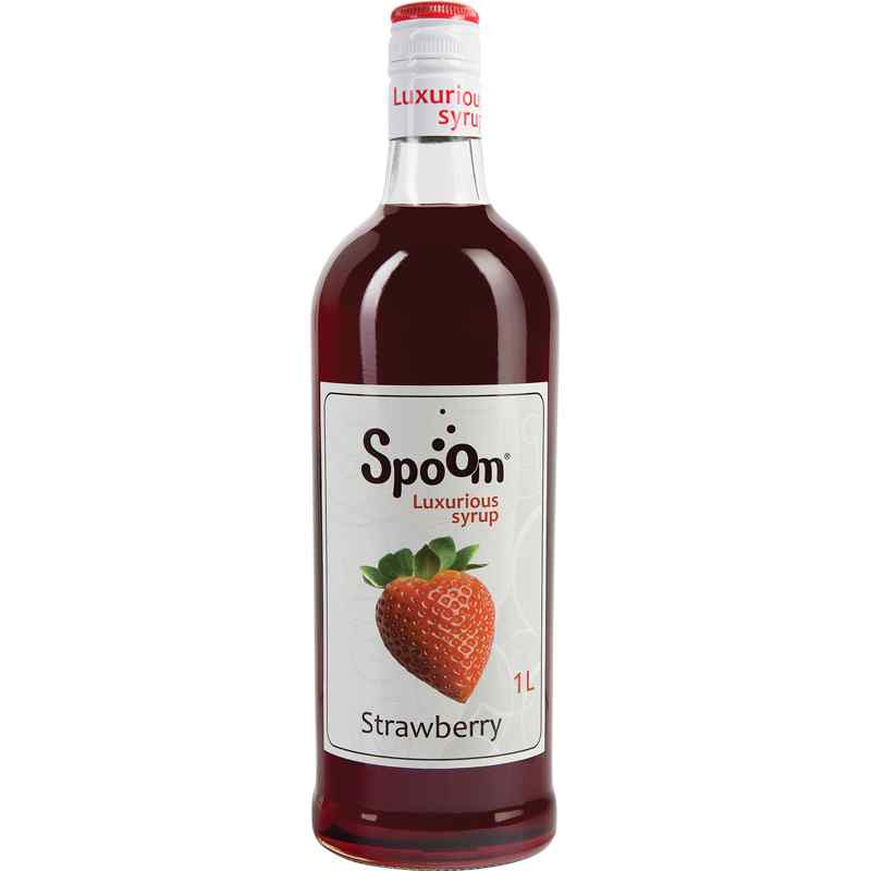 Сироп Spoom 1 л «Клубника»