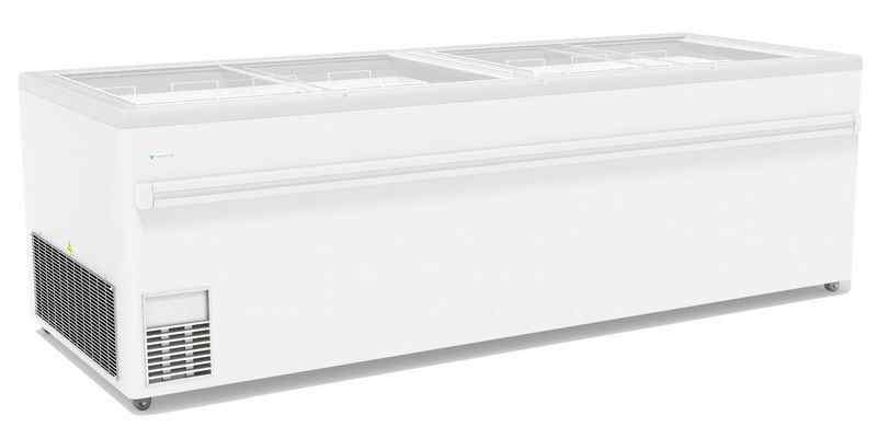 БОНЕТА МОРОЗИЛЬНАЯ FROSTOR UF 2500 ВЕ С ГНУТЫМ СТЕКЛОМ СЕРЫЙ R404/290A С/З