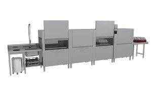 МАШИНА ПОСУДОМОЕЧНАЯ КОНВЕЙЕРНАЯ APACH CHEF LINE LTPT320 PW1W2MR