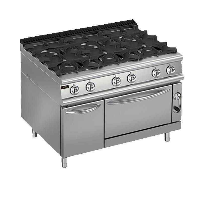 ПЛИТА ГАЗОВАЯ 6 КОНФОРОЧН. 700 СЕРИИ APACH CHEF LINE SLRRG127FGCS