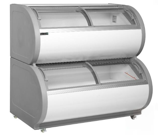 ВИТРИНА МОРОЗИЛЬНАЯ ДВУХУРОВНЕВАЯ TEFCOLD TD500