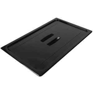 Крышка для гастроемкости GN1/1 с ручкой поликарбонат черный Cambro 10CWCH-110