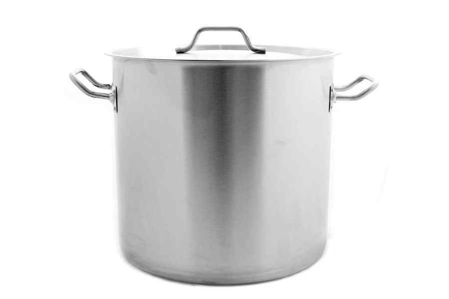 Кастрюля нерж с тройным дном 450x450мм объем 71,5L с дв.ручками, 101308 (Viatto)