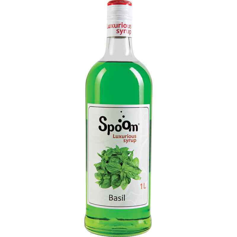 Сироп Spoom 1 л «Базилик» 