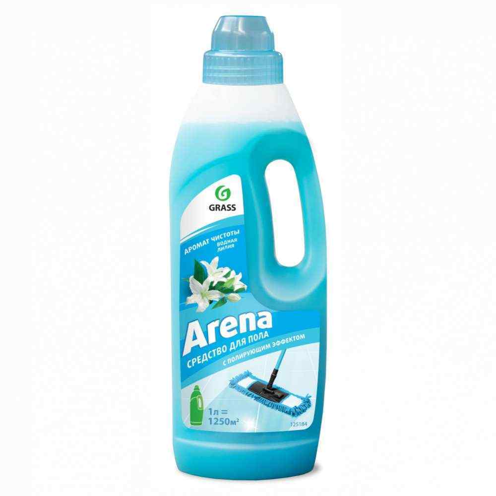 Средство для пола с полирующим эффектом «ARENA» водная лилия, 1 л