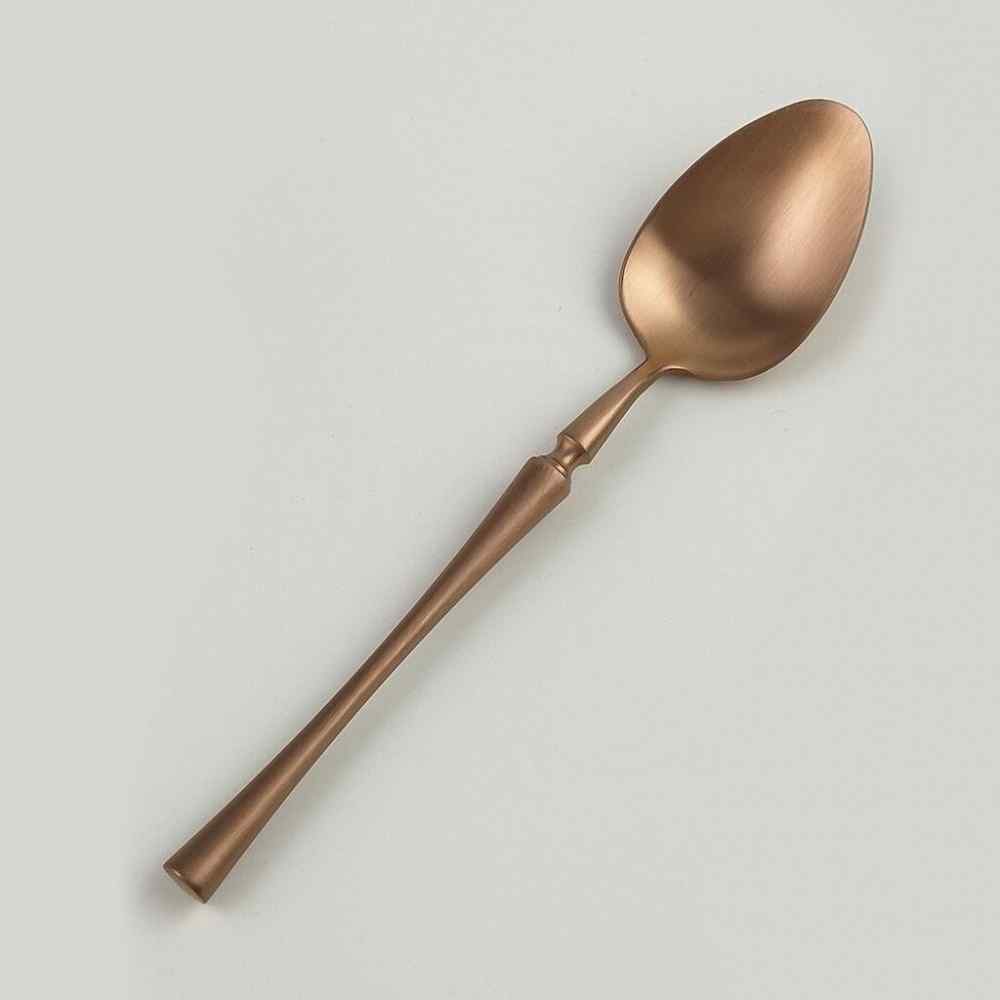 Ложка столовая ,PVD покрытие,медный матовый цвет,серия "1920-Copper" P.L