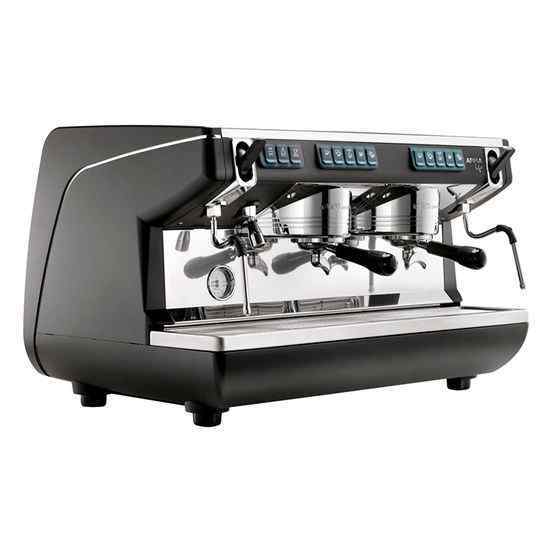 Кофемашина Nuova Simonelli Appia Life 2Gr V black+economizer+high groups (167625)