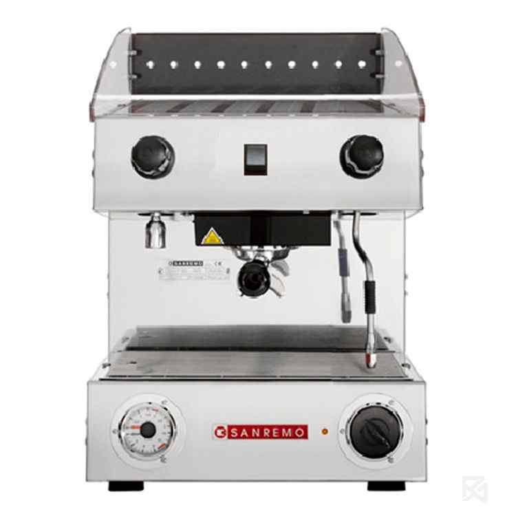 Кофемашина Sanremo Capri DLX SAP 1 полуавтомат (черная)