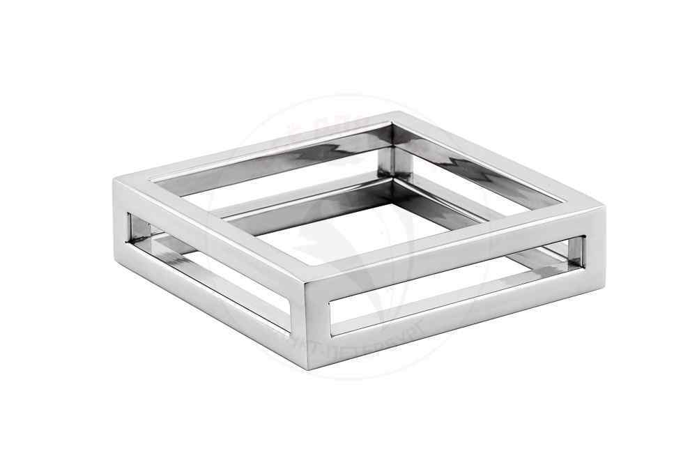 Подставка фуршетная 12*12 см h 3 см, металл, P.L. Proff Cuisine