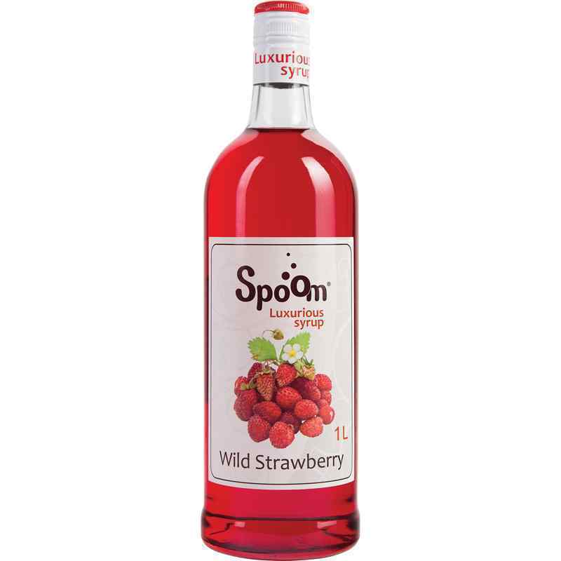 Сироп Spoom 1 л «Земляника»