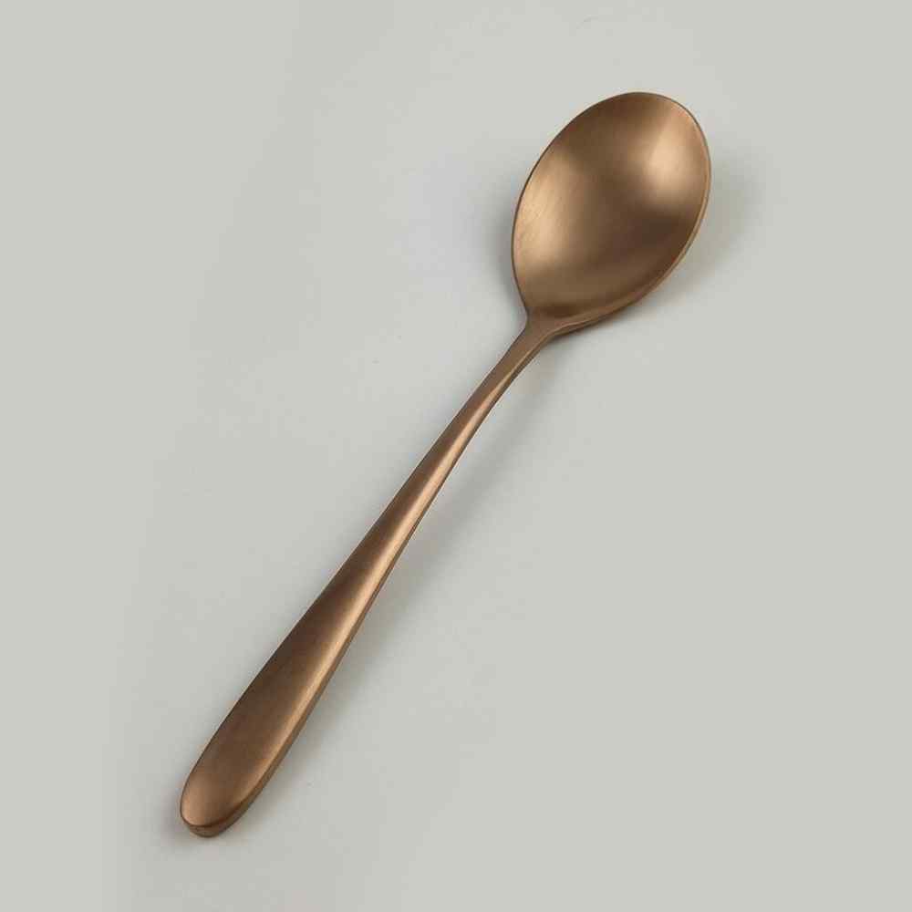 Ложка столовая ,покрытие PVD,цвет матовая медь,серия "Alessi-Copper" P.L