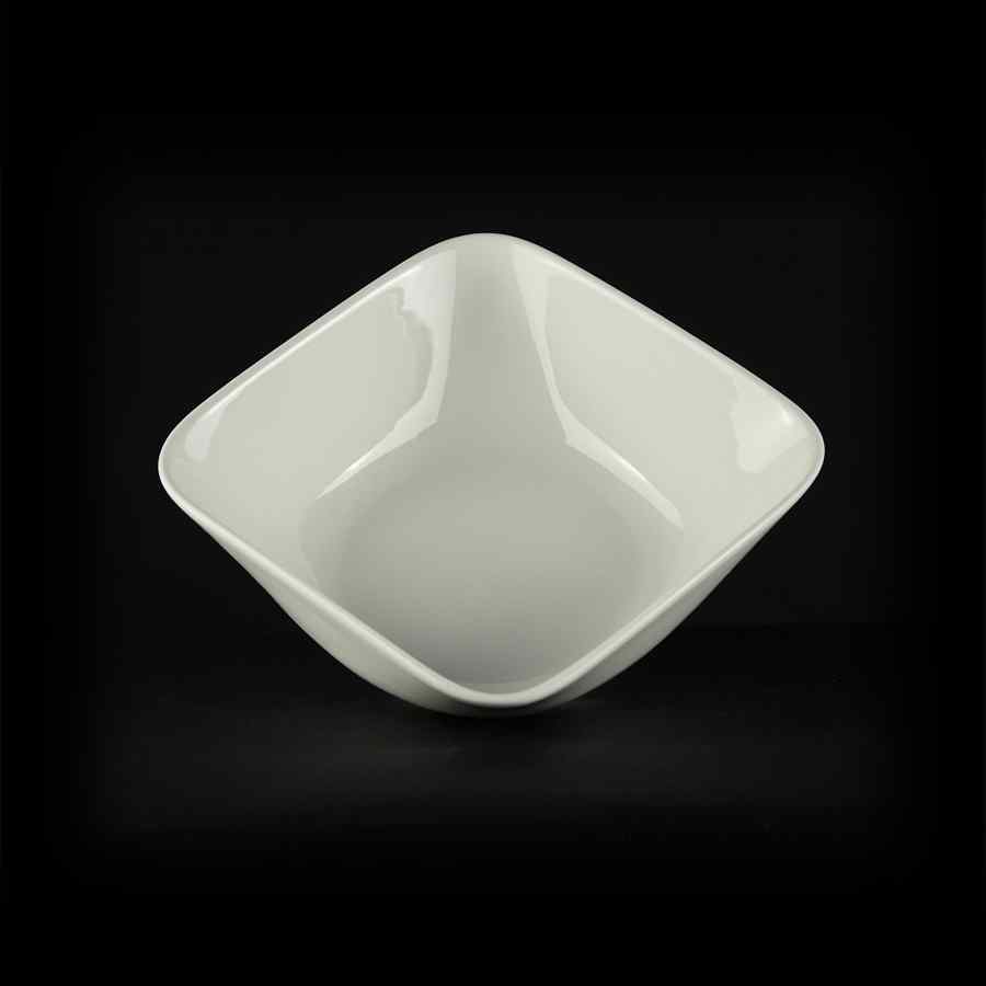 Салатник квадратный «Chan Wave» 600 мл [ivory LQ-QB0046B]