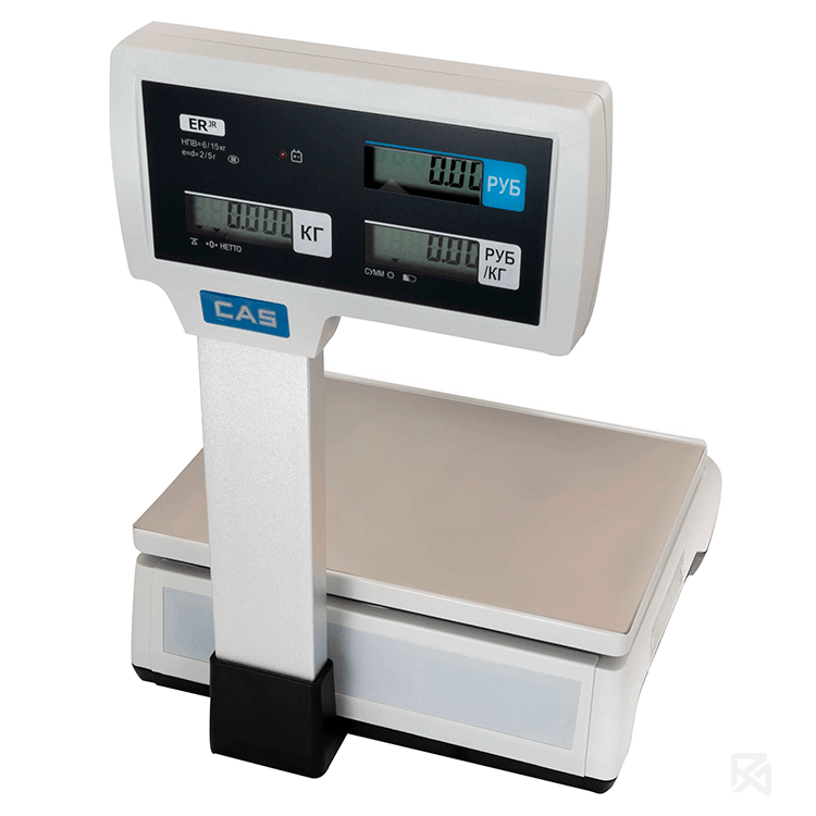 Весы торговые CAS ER-JR-15CBU