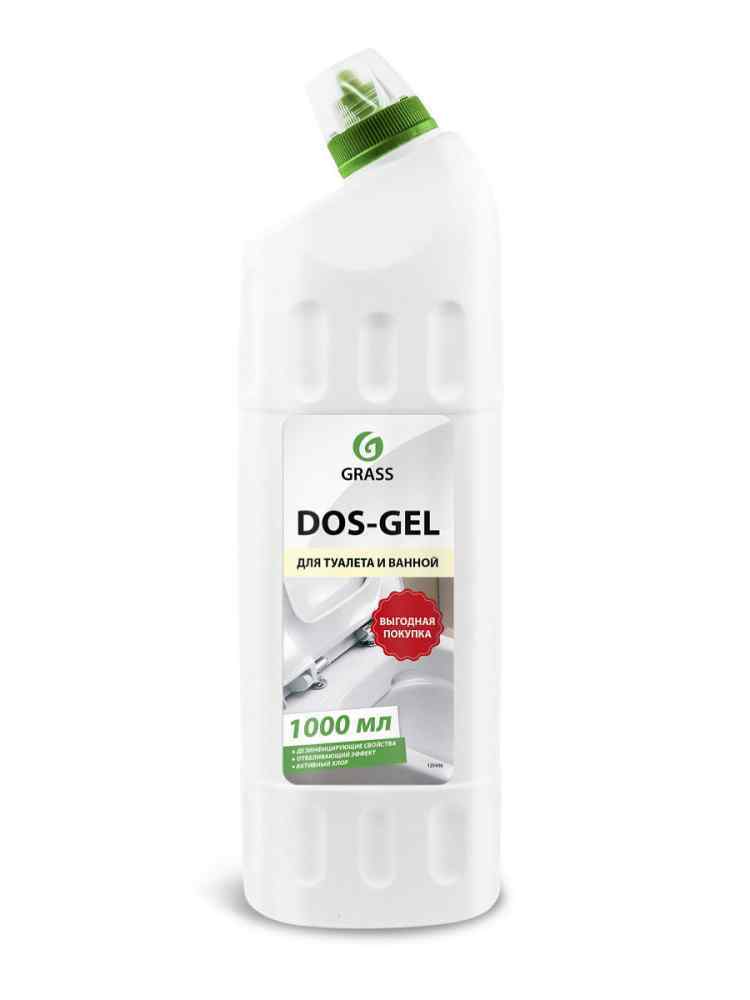 Дезинфицирующий чистящий гель "Dos Gel", 1л