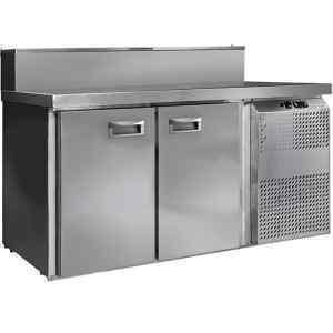 Стол для пиццы Финист СХСпц-700-2 (1400х700х1060) (8GN1/6 с крышкой) колеса