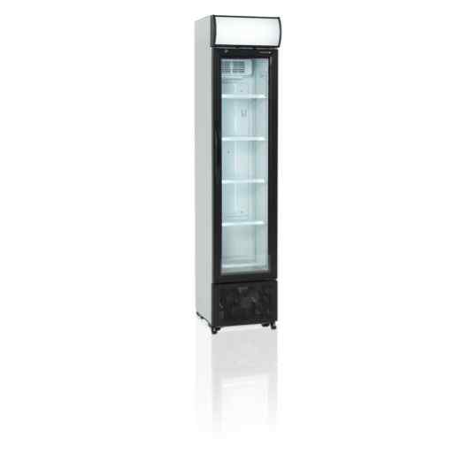 ШКАФ ХОЛОДИЛЬНЫЙ СО СТЕКЛОМ TEFCOLD FSC175H BLACK