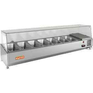 Витрина холодильная настольная HICOLD VRX 1800 1/4