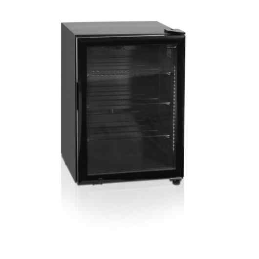 ШКАФ МОРОЗИЛЬНЫЙ / ДЛЯ ПРЕСЕРВОВ ИКРЫ СО СТЕКЛОМ TEFCOLD UR90G-SUB ZERO ЧЕРНЫЙ