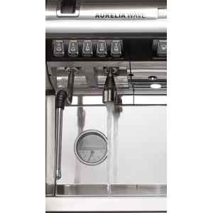 Кофемашина рожковая Nuova Simonelli Aurelia WAVE T3 2Gr 380V white+Autopurge+Easy Cream+cup warmer+high groups, фото 4