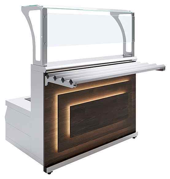 Мармит первых блюд 2-конфорочный индукционный Luxstahl Pafos МПИ (С)-1200 Premium