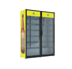ШКАФ ХОЛОДИЛЬНЫЙ ДЛЯ НАПИТКОВ АРКТО FLEX-1428-ECO БЕЛЫЙ КРАШ. БЕЗ КАНАПЕ (2 ДВЕРИ) (108000061)