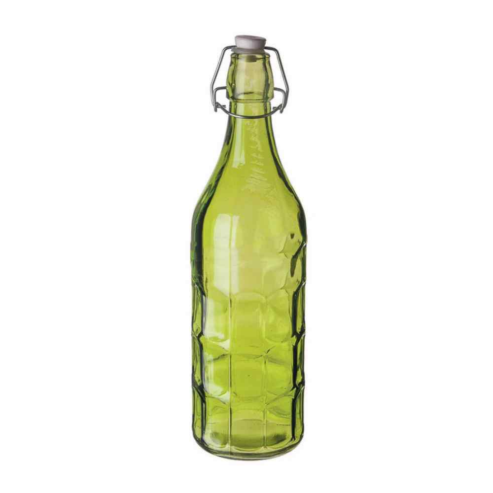 Бутылка 1 л с крышкой зеленая P.L. Proff Cuisine