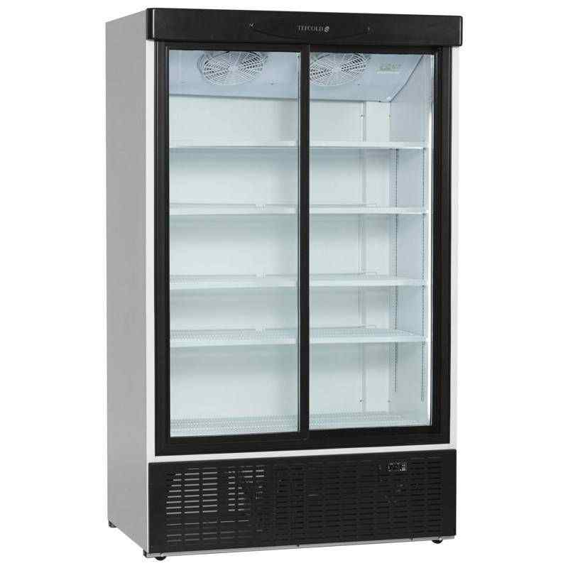 ШКАФ ХОЛОДИЛЬНЫЙ СО СТЕКЛОМ TEFCOLD FS1202S