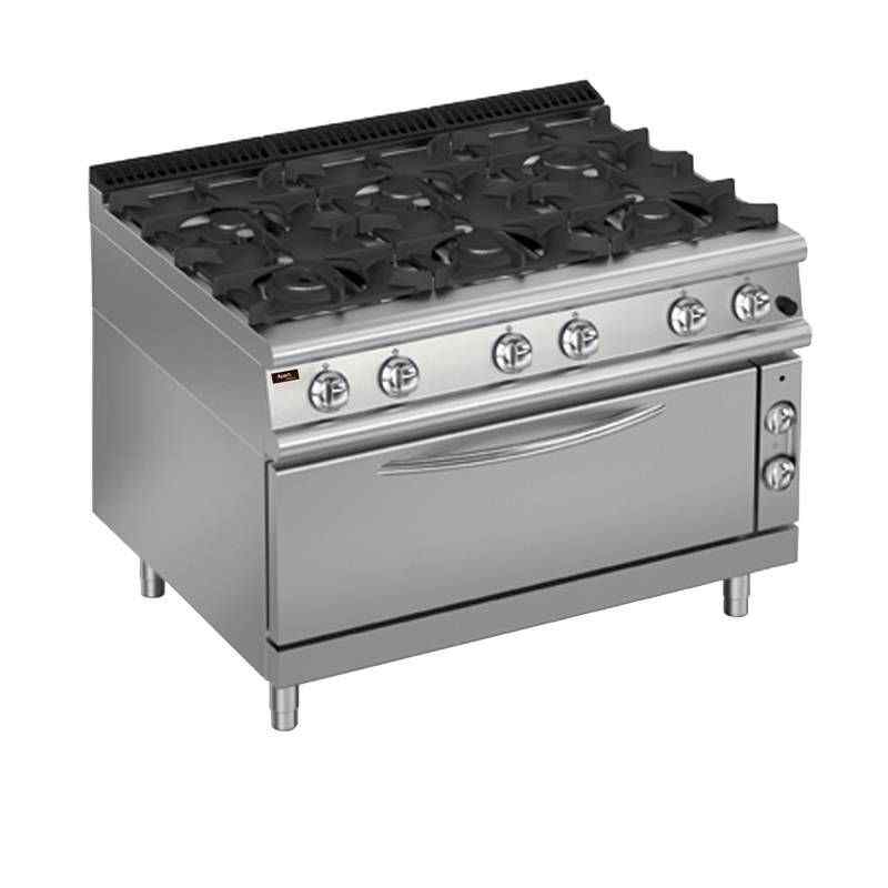 ПЛИТА ГАЗОВАЯ 6 КОНФОРОЧН. 700 СЕРИИ APACH CHEF LINE SLRRG127FG
