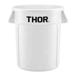 Контейнер THOR D 400мм H 440мм 38л пластик белый TRUST 1011WH