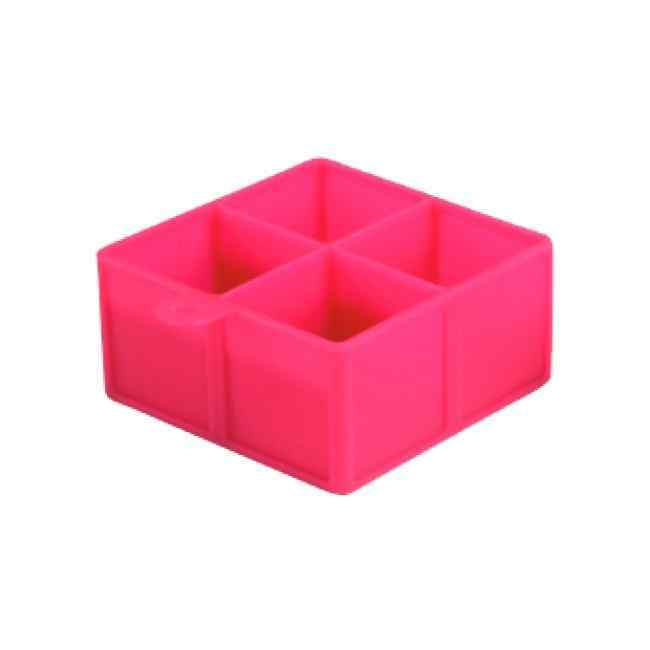 Форма для льда силиконовая "Куб", 45*45 мм, 4 ячейки, P.L. - BarWare