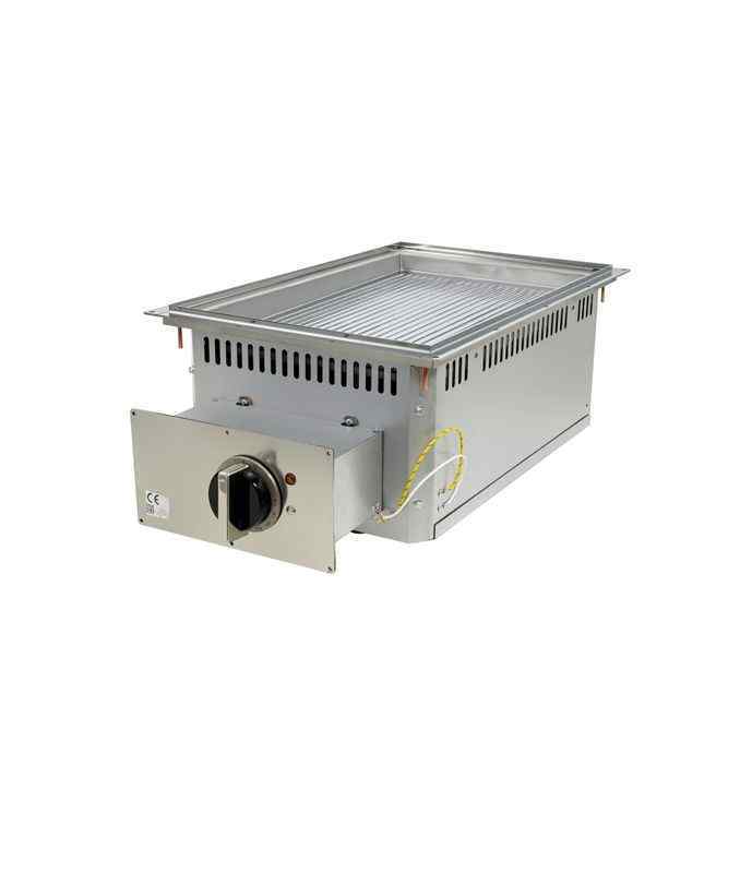 ПОВЕРХНОСТЬ ЖАРОЧНАЯ ЭЛЕКТРИЧЕСКАЯ ВСТРАИВАЕМАЯ 700 СЕРИИ APACH CHEF LINE SLDI7FTE4CR