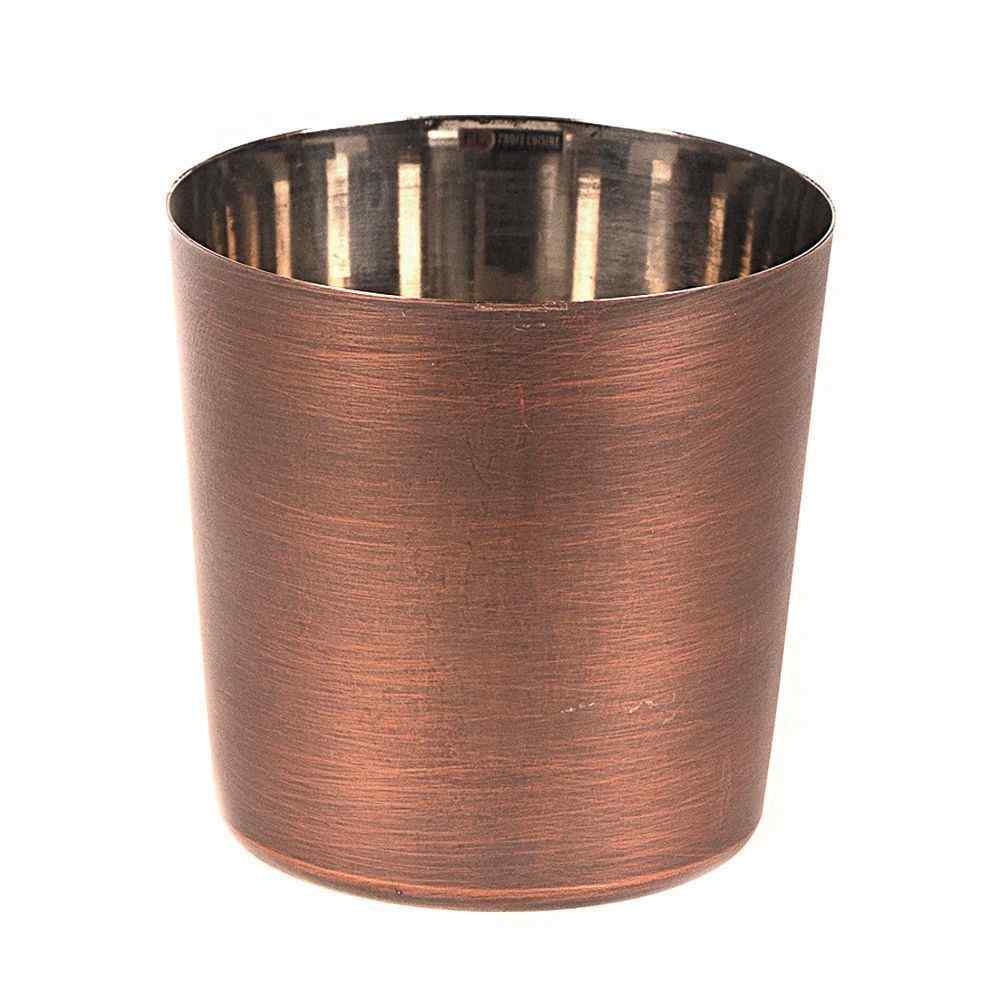 Стакан Antique Copper для подачи 400 мл, d 8,5 см, h 8,5 см, нержавейка, P.L. Proff Cuis