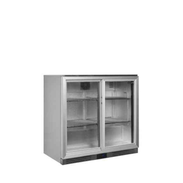 ШКАФ ХОЛОДИЛЬНЫЙ СО СТЕКЛОМ TEFCOLD BA26SS БАРНЫЙ НЕРЖАВЕЮЩИЙ