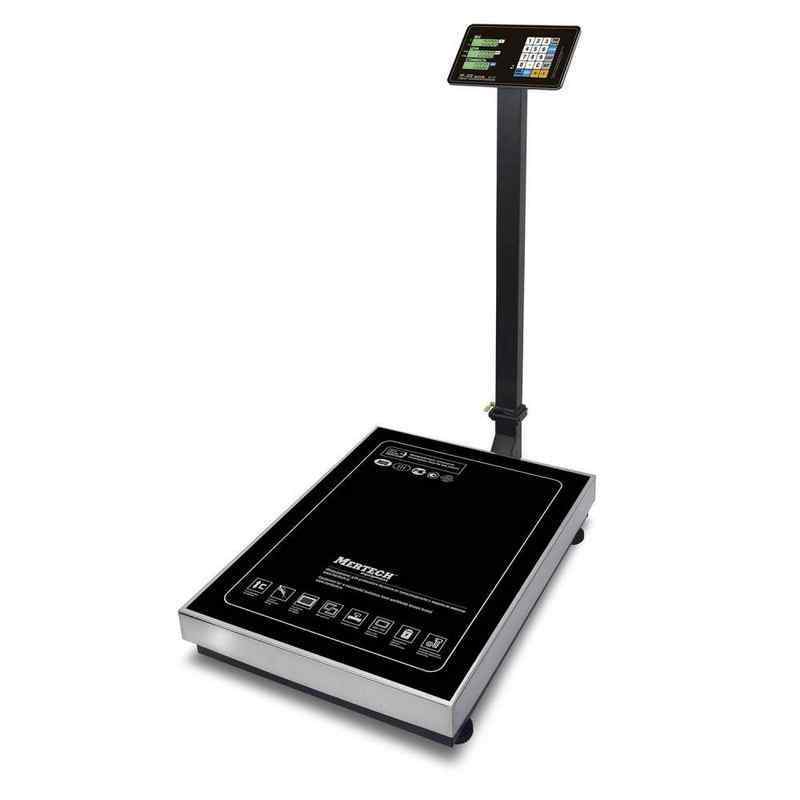Весы напольные товарные M-ER 335 ACLP-150.20 "TURTLE" с расчетом стоимости товара LCD