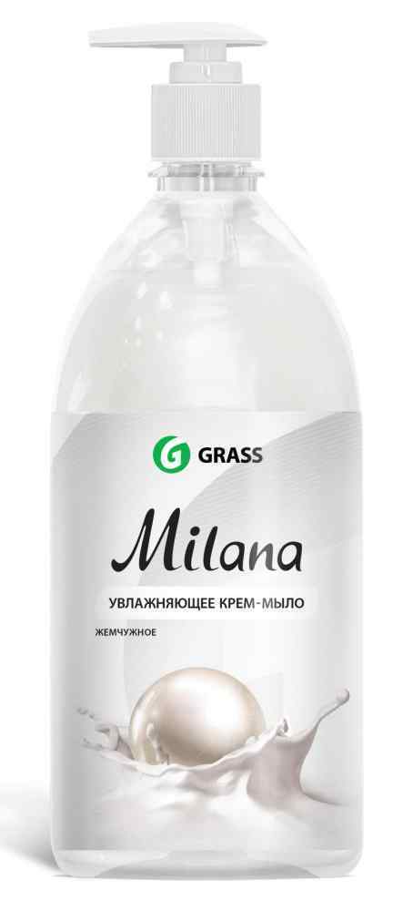 Жидкое крем-мыло Milana «Жемчужное», 1л