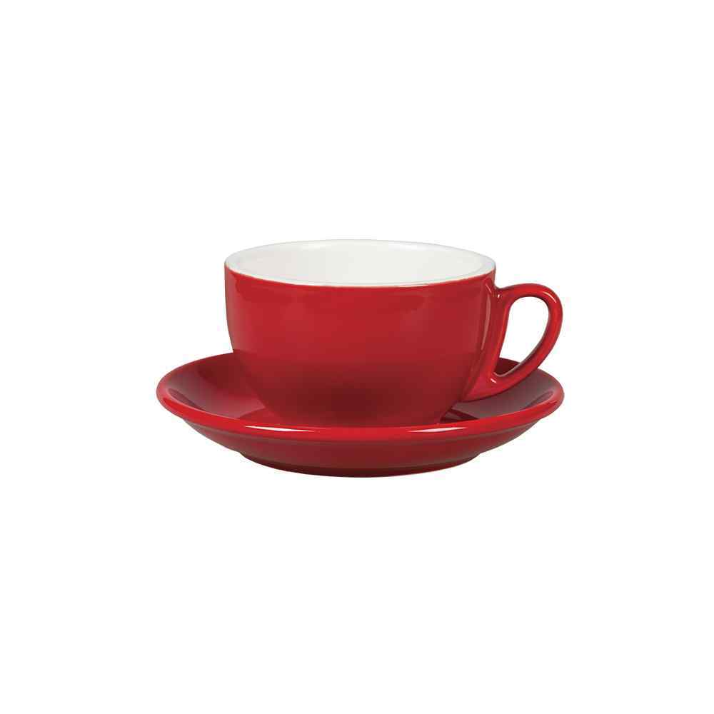 Чайная пара Barista (Бариста) 270 мл, красный цвет, P.L. Proff Cuisine (кор= 36 шт)