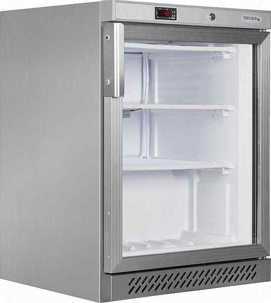 ШКАФ МОРОЗИЛЬНЫЙ СО СТЕКЛОМ TEFCOLD UF200SG НЕРЖАВЕЮЩИЙ