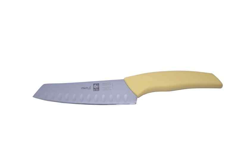 Нож шеф японский 140/260 мм. желтый I-TECH Icel /1/12/